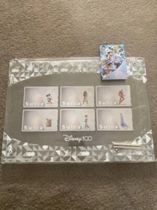 Marco de acrílico para tarjeta de memoria Suica del 100 aniversario de Disney nuevo Japón - Imagen 1 de 4