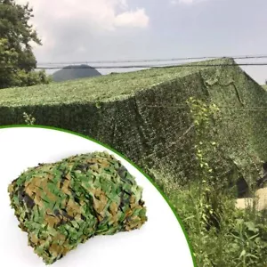 6*8m Tarnnetz Tarnung Jagd Armee verstecken Deckungslager Camouflage Netz NEU - Bild 1 von 14