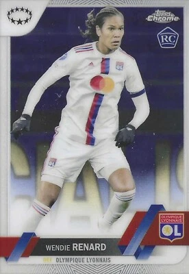 2022-23 Topps Chrome UEFA Women's Champions League #91 Wendie Renard - Image 1 of 2
