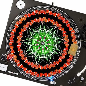 Metal Spell Slipmat Turntable 12" for DJ Vinyl LP Audiophile - Picture 1 of 1