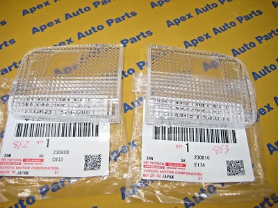 Toyota Scion Map Light Lens Set Corolla FJ Cruiser XB XD Echo Matrix Yaris OEM Foto 1 de 3
