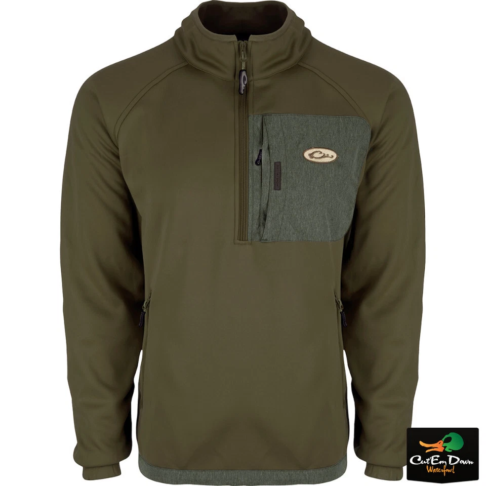 NEW DRAKE WATERFOWL ENDURANCE 1/4 ZIP PULLOVER - Image 1 of 1