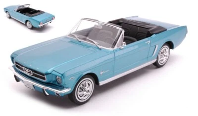 MODELLINO AUTO STATICO WHITEBOX FORD MUSTANG CONVERTIBLE MODELLISMO SCALA 1:24 - Immagine 1 di 4