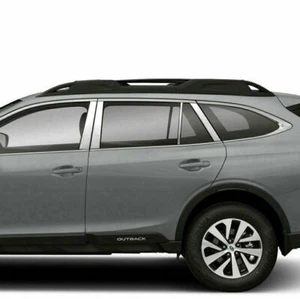 fit:2020-2024 Subaru Outback 8Pc Pillar Post Stainless Steel Trim Door Cover - Picture 1 of 1