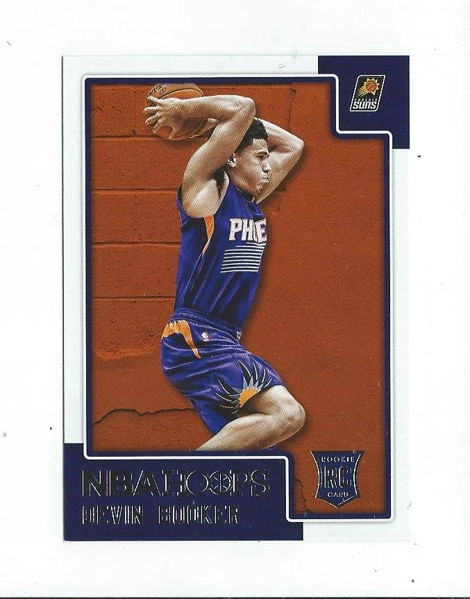 2015-16 Hoops #268 Devin Booker RC Rookie Suns - Image 1 of 1