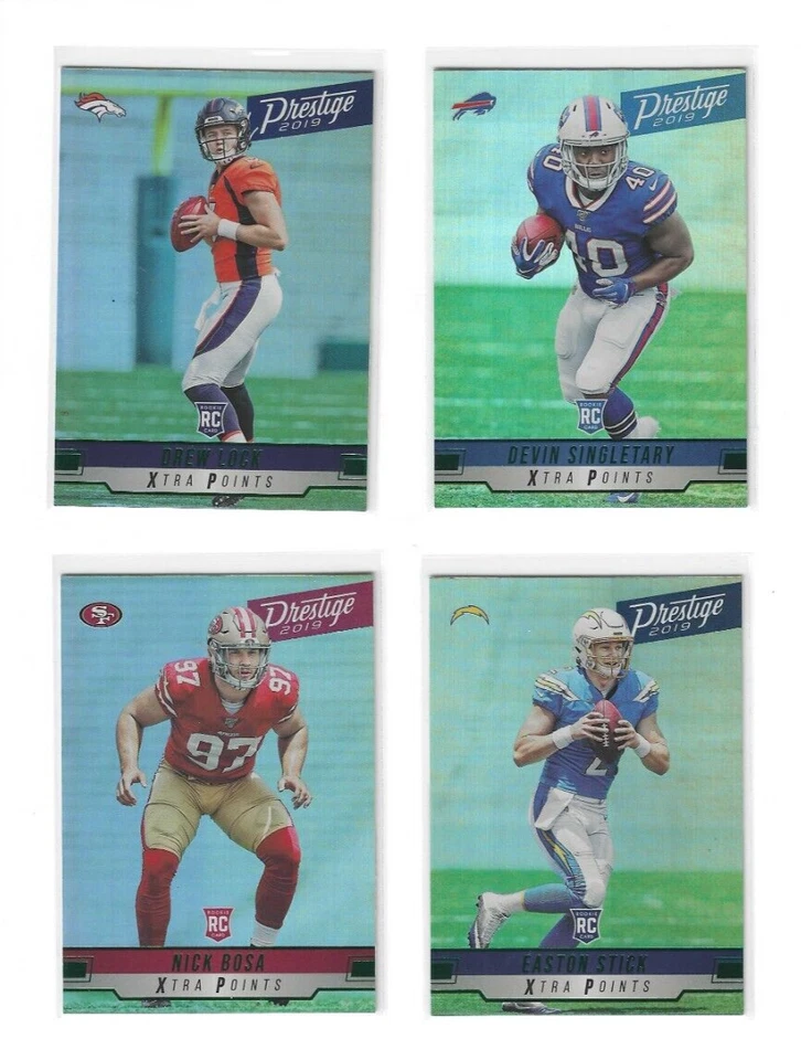 2019 Panini Prestige Football Xtra Points Green Parallels - COMPLETE YOUR SET - Image 1 of 1