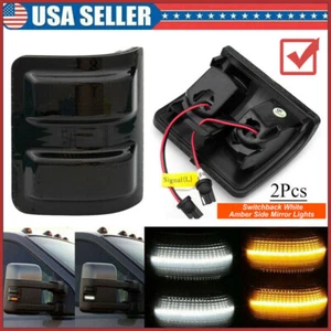 2X LED Side Mirror Light Signal Lamp for Super Duty 08-16 Ford F250 F350 F450 - Picture 1 of 12