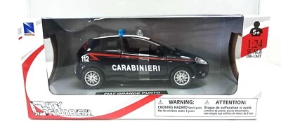 Fiat Grande Punto Carabinieri New Ray 1:24 Nuovo GM Shop - Immagine 1 di 4