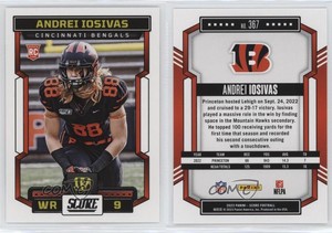 2023 Score Rookies Andrei Iosivas #367 Rookie RC