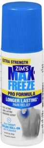 Zim’s Max-Freeze Pro Formula Roll-On Pain Relief  3oz - Picture 1 of 1