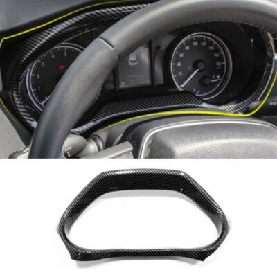 Carbon Fiber Dashboard instrument Frame Cover Trim For Toyota Venza 2020-2024 Foto 1 de 4
