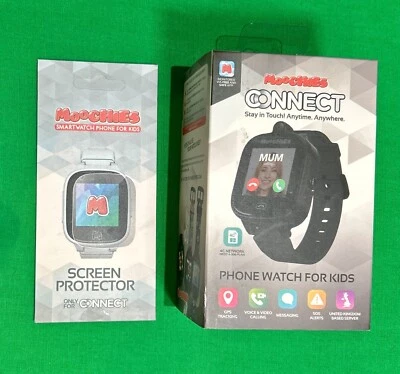 Moochies Connect All-In-One 4G Smartwatch Phone for Kids Touchscreen Video/Voice - Image 1 of 4