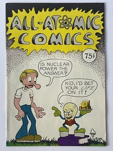 All-Atomic Comics #1 (EduComics 1976) 1ST Print Underground Comix Leonard Rifas - Picture 1 of 11