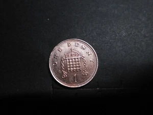 1 One Penny 1987  - Großbritannien England Münzen Kleingeld Glückspenny - Bild 1 von 1