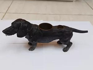 Antique Metal Dachshund - Picture 1 of 18
