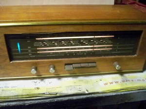 Alter  Röhrenradio Made in Germany . TOP Holzgehäuse MIRANDA - Bild 1 von 11