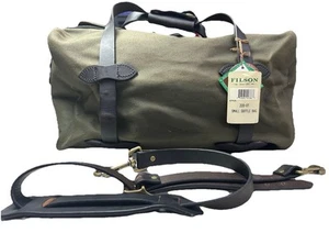 New with Tags Filson Small Rugged Twill Duffle Bag Otter Green 220 - Picture 1 of 14