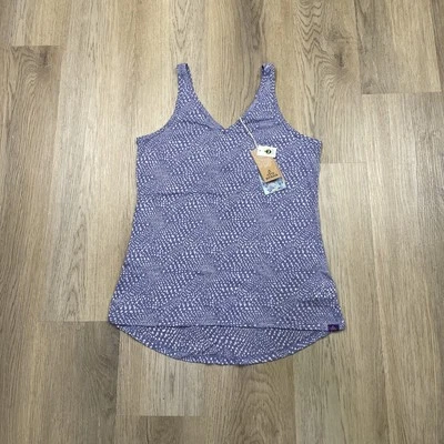 Camiseta sin mangas Prana para mujer pequeña de algodón orgánico reciclado ecológica yoga atlética G Foto 1 de 4