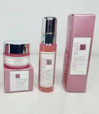 Consult Beaute Champagne Lift Firming Facial Concentrate-Illuminating Eye Crème - Image 1 of 4