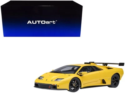 Carro modelo Lamborghini Diablo GTR Superfly amarelo 1/18 por Autoart - Imagem 1 de 4