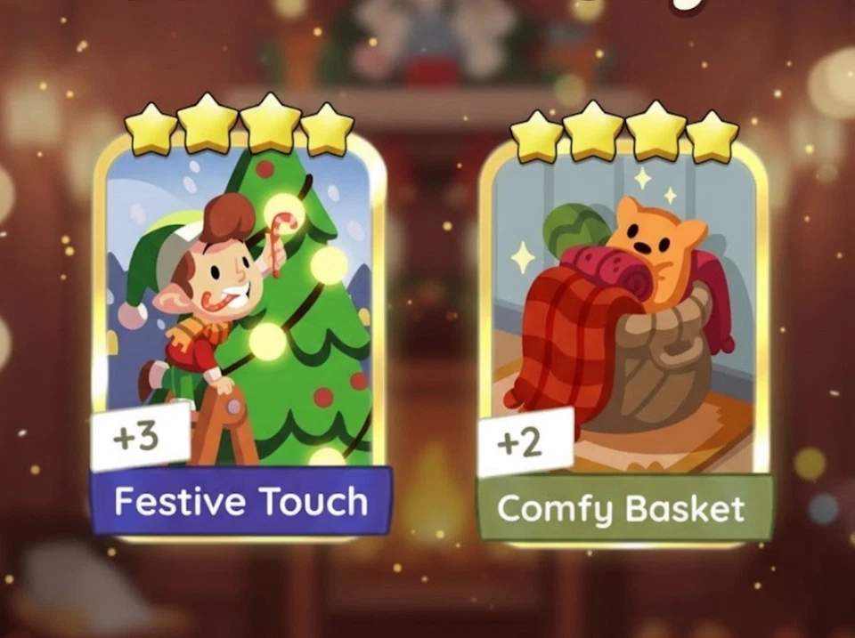 GOLDEN BLITZ 4 🌟 COMFY BASKET/FESTIVE TOUCH - MONOPOLY GO (FAST DELIVERY)  - Image 1 of 1