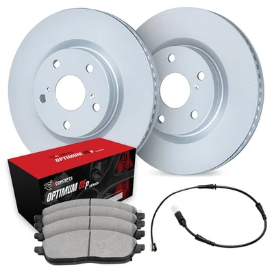 For Porsche 944 1983-1986 R1 Concepts WDUC1-02012 Front Brake Kit w Optimum Pads - Image 1 of 2