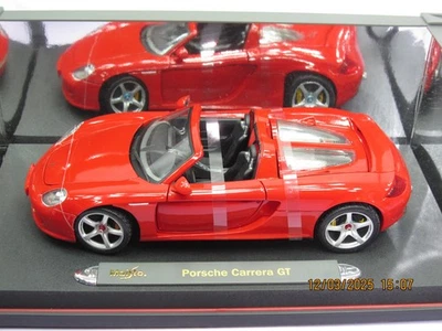 PORSCHE CARRERA GT RED   1:18 NEW IN BOX - Image 1 of 4