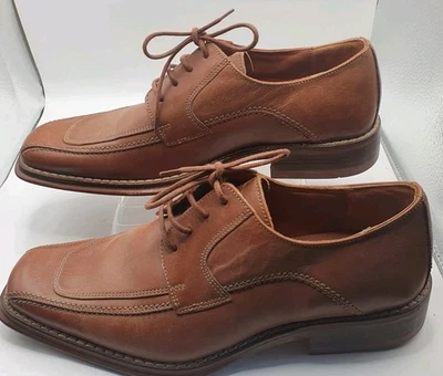 Filanto Italian Brown Leather Shoes UK 9 / EU 43 Leather Lining And Insole. - Image 1 of 4