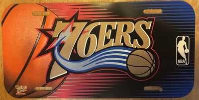 Wincraft Sports NBA Philadelphia 76ers Plastic License Plate - Image 1 of 2