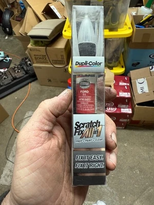 Ford Colorado Red Dupli Color All in 1 Scratch Fix Touchup Paint AFM0403 D3 - Image 1 of 4