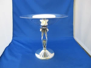 Feiner FARA COMPANY New York MODERNIST Sterling 7 Zoll KOMPOTT-Blütenstiel - Bild 1 von 8