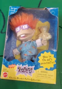 Nickelodeon Rugrats Slumber Party Chuckie Soft Pal Figures NEW 1998 Mattel VTG - Picture 1 of 2