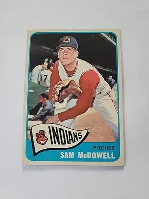 1965 Topps #76 Sam McDowell Cleveland Indians. G8 - Image 1 of 2
