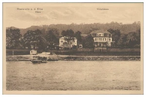 S8747/ Hosterwitz Dresden  Fähre Victoriahaus AK 1925 - Picture 1 of 2