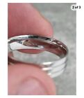 Beaverbrook Platinum 950 Ring Size Q