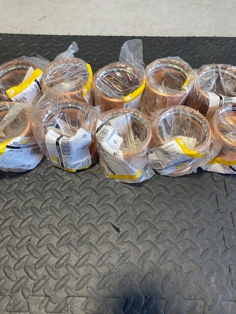 Copper Propres Fittings 3" Coupling WITH STOP - Image 1 of 3