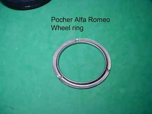 ANILLO(S) DE RUEDA DE METAL POCHER 1/8 ALFA ROMEO - Imagen 1 de 1
