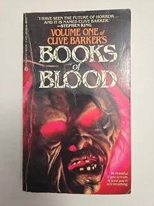Books of Blood Volume 1 paperback by Clive Barker (1986) Vintage Horror Berkley - Picture 1 of 8