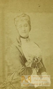 Frankreich Paris Impress Eugenie de Montijo altes CDV Foto Appert 1860er - Bild 1 von 3