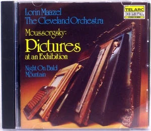 TELARC Moussorgsky MAAZEL Pictures at an Exhibition (CD, 1990, No IFPI) 80042 EX - Imagen 1 de 4