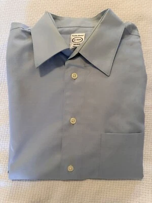 Camisa para hombre PRONTO UOMA manga larga azul claro talla 16-34/35 bolsillo  Foto 1 de 4