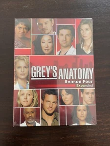 Grey's Anatomy The Complete Fourth Season Series 4 Expanded TV Show DVD NEW - Foto 1 di 2