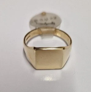 Siegelring 9ct Herren - Bild 1 von 3