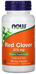 Now Foods, Rotklee 375 mg, 100 Kapseln - Bild 1 von 1