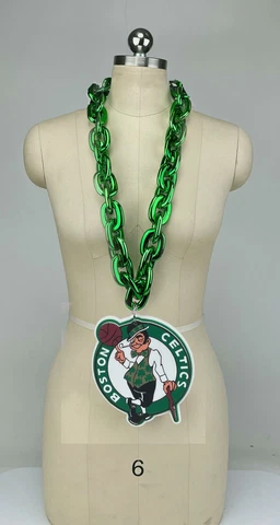 New NBA Boston Celtics  Gameday Tailgate Green Fan Chain Fanchain Cover