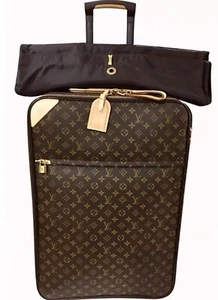 Louis Vuitton Pegase 70 Classic LV Suitcase Luggage w/ Lock Coa Garment Bag - Picture 1 of 16
