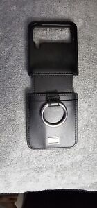 For Samsung Galaxy Z Flip 4 Case | Ringke [Folio Basic] Leather Crossbody Cover
