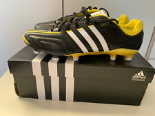Adidas Adipure 11 Pro TRX FG 42 2/3 EU 8,5 camme nere gialle Toni Kroos
