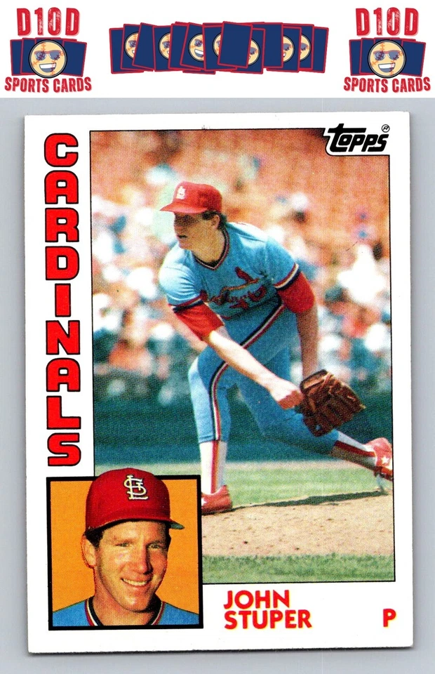 1984 Topps #49 John Stuper - Image 1 of 2