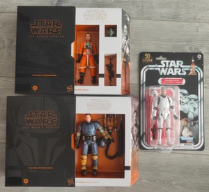 Star Wars Black Serie - Jon Favreau, Dave Filoni, George Lucas - Hasbro Sealed - Imagen 1 de 6